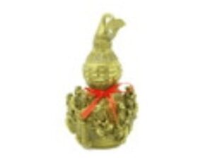Brass Wu Lou with Three Dimensional Eight Immortals (Large)