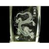 Dragon Grasping Ball 3D Laser Engraved Glass with Light Base3
