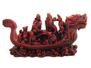 Eight Immortals on Dragon Boat