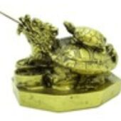 Feng Shui Dragon Tortoise with Child