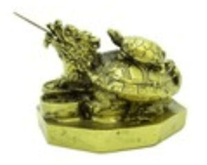 Feng Shui Dragon Tortoise with Child