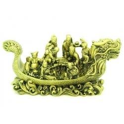 Feng Shui Eight Immortals on Dragon Boat