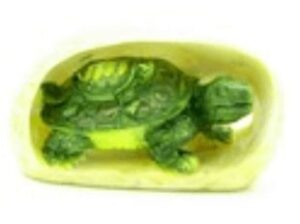 Feng Shui Green Tortoise with Baby