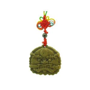 Feng Shui Lion Head Coin Amulet1