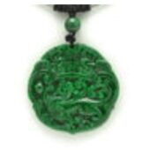 Feng Shui Pi Xiu Jade Pendant Necklace