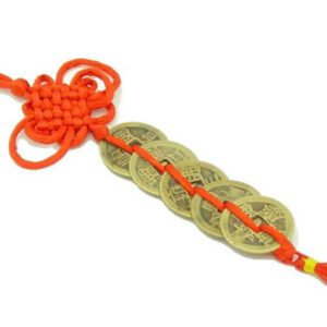 Five Coins with Mystic Knot Tassel1