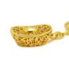 Golden Chinese Coins Yuan Bao Ingot Key Chain1