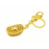 Golden Chinese Coins Yuan Bao Ingot Key Chain2