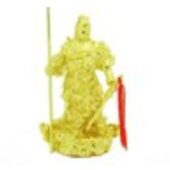 Golden Kwan Kung with Dragon Sword