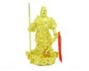 Golden Kwan Kung with Dragon Sword