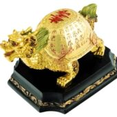 Golden Longevity Fengshui Dragon Tortoise