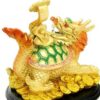 Golden Superior Dragon Tortoise With Ruyi4