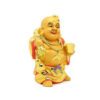 Golden Travelling Laughing Buddha for Good Wealth3
