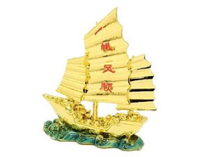 Golden Wealth Ship Filled With Treasures1
