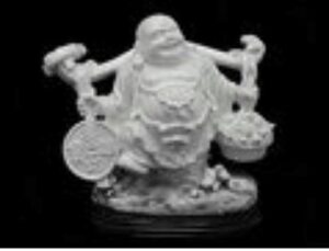 Good Fortune Laughing Buddha with Large Ruyi