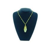 Jade Longevity Bottle Pendant Necklace1