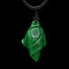 Jade Money Frog Pendant With Necklace3