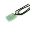 Jade Mystic Knot with Bat Necklace2