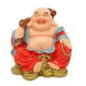 Laughing Buddha with Big Sack of Wealth