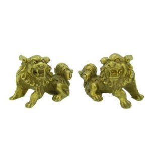 Mini Little Temple Lions (1 Pair)1