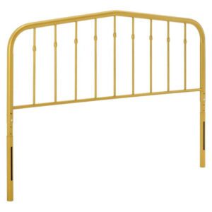 Modern Metal Spindles Headboard