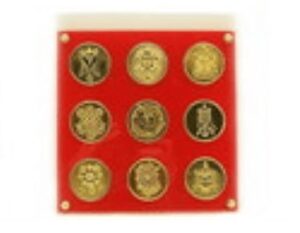 Nine Amulet Plaque Protect against Hostility
