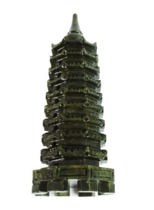 Obsidian Feng Shui Nine Level Crystal Pagoda