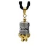 Om Mani Padme Hum Twirling Prayer Wheel Pendant