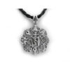 Om Syllable with 8 Auspicious Objects Pendant4