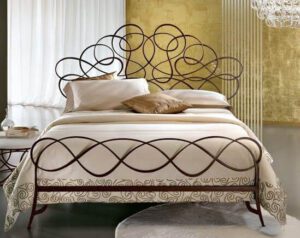 Ornate Metal Headboard