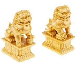 Pair of Chinese Lions for Home Protection