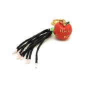 Peace Red Apple Tassel1