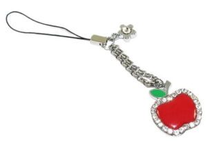 Peace and Harmony Bejeweled Apple Tassel
