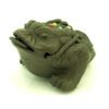 Purple Clay Sand Zisha Feng Shui Money Toad1