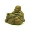 Purple Clay Sand Zisha Green Color Sitting Laughing Buddha (M)2