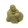Purple Clay Sand Zisha Green Color Sitting Laughing Buddha (M)3