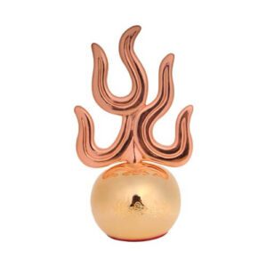 Red Ksitigarbha Fire Ball with Mantra