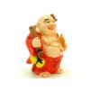 Red Robe Travelling Laughing Buddha Holding Wu Lou3