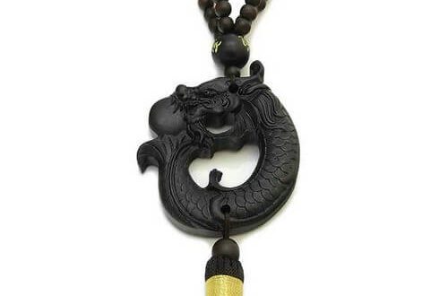 Sandalwood Dragon Carp Fish Tassel1