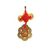 Six Gold Coins Talisman Hanging1