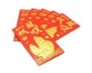 Smooth Sailing Wealth Ship Red Packets (3 Packs, 6 PcsPack)