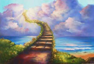 Stairway to Heaven Wall Mural