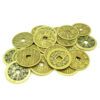 Ten Large Auspicious Brass Coins3