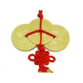 Three Coins Amulet with Mystic Knot1