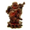Travelling Laughing Buddha In Red Robe1