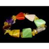 Twisted Square-Shaped Assorted Chakras with Citrine Bracelet2