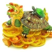 Vibrant Dragon Tortoise on Treasures Carrying Child1