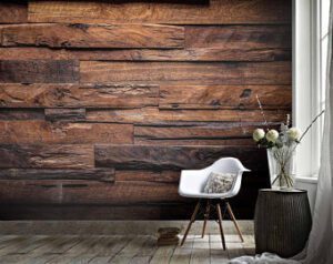 Vintage Wood Wall Mural