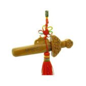 Wooden Feng Shui Sword Tassel1