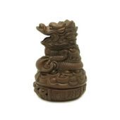 Zisha Clay Majestic Dragon Incense Burner1